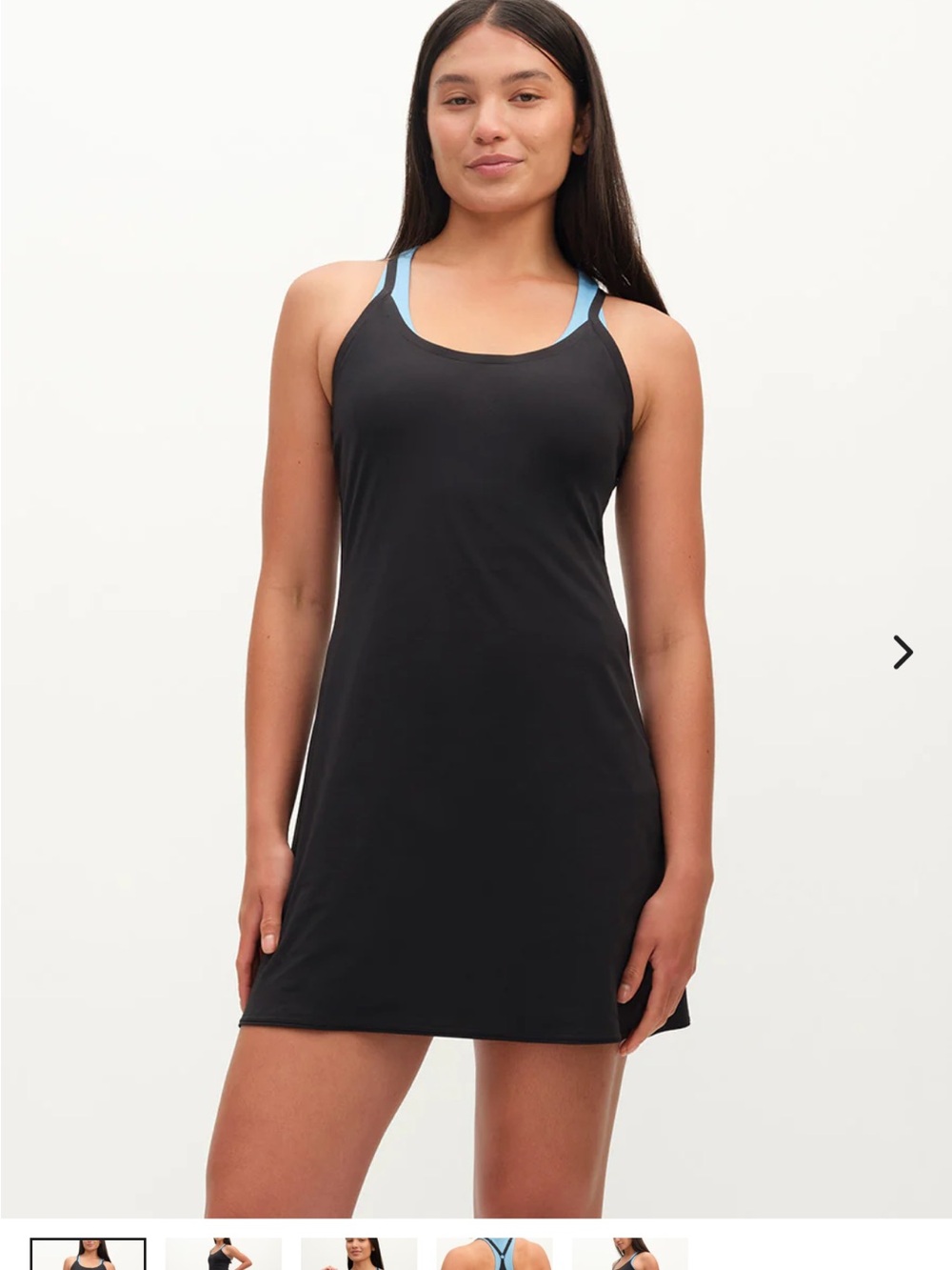 Outdoor Voices Black Athletic Dress